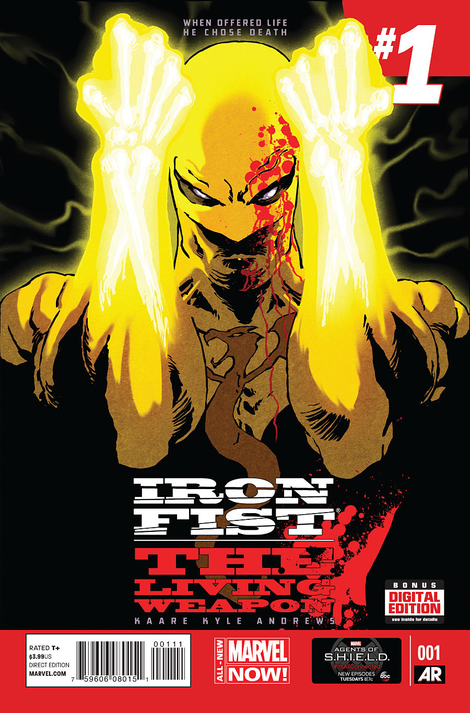 Illustration for article titled New releases include the gorgeous Iron Fist and dreary Batman: Eternal